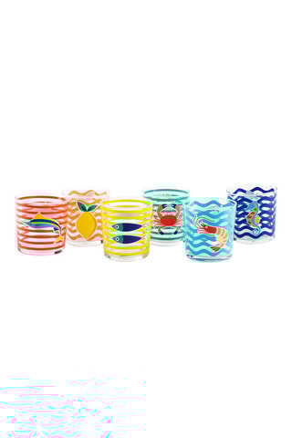 6 vasos Corfu - 35 cl