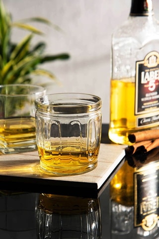 6 vasos de vidrio soplado Torino  -  31,5 cl