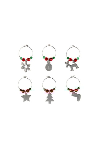 6 marcadores para copas - 4 x 2,5 cm