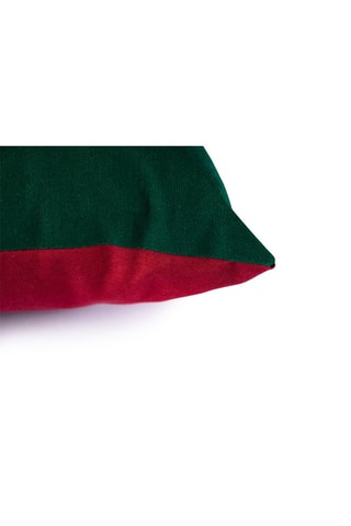 Cojín Vintage Christmas - Verde y rojo - 40 x 50 cm