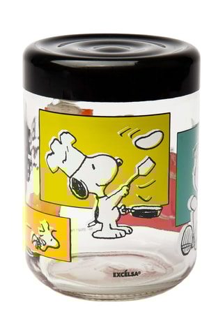 Tarro con tapa Peanuts - 0,8 l