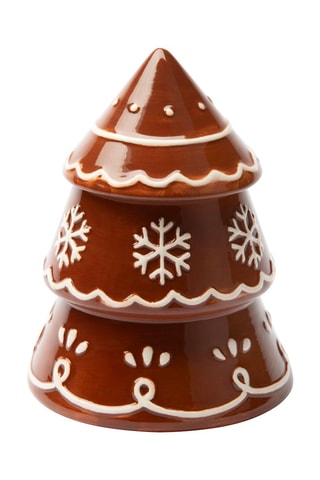 Caja para galletas de cerámica - 15 x 11,5 x 16 cm