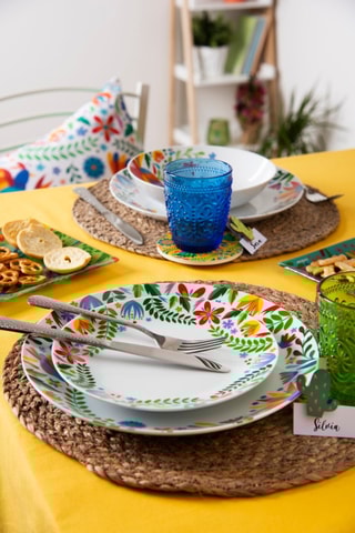 Vajilla de porcelana - 12 piezas