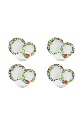 Vajilla de porcelana - 12 piezas