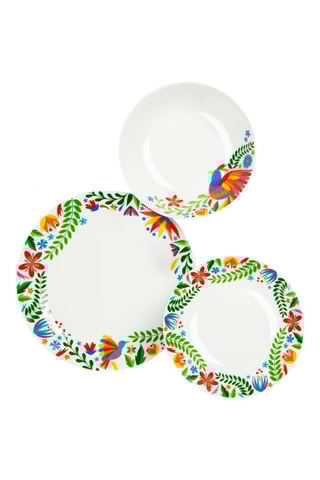 Vajilla de porcelana - 12 piezas