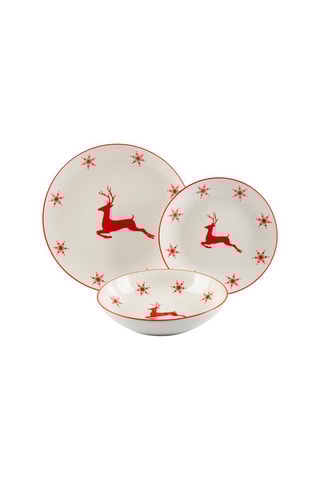 Vajilla de porcelana Nordic Chris - 18 piezas