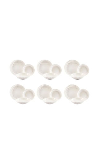 Vajilla de porcelana Elisir - 18 piezas