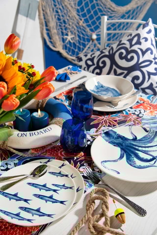 Vajilla de cerámica Faune & Flore - 3 piezas