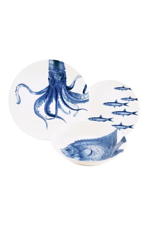 Vajilla de cerámica Faune & Flore - 3 piezas