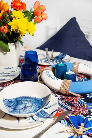 Vajilla de cerámica Faune & Flore - 3 piezas