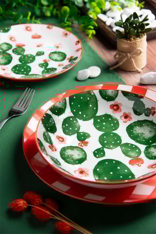 Vajilla de porcelana - 18 piezas