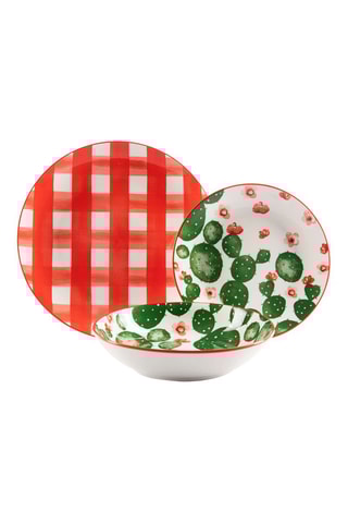 Vajilla de porcelana - 18 piezas