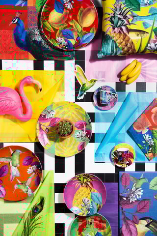 Vajilla de porcelana Rhapsody - 18 piezas