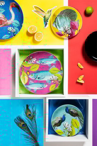 Vajilla de porcelana Rhapsody - 18 piezas