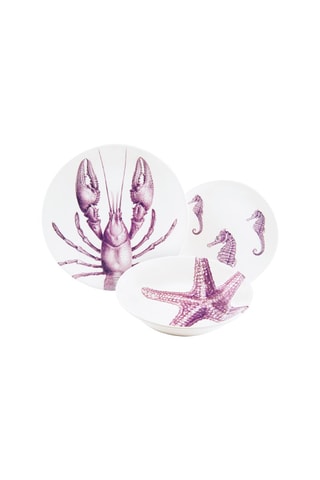 Vajilla de cerámica Faune & Flore - 3 piezas