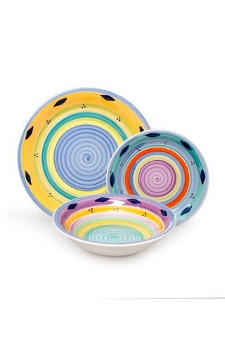 Service en céramique Esprit - 18 pièces