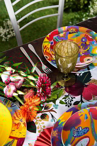 Camino de mesa Fiori Frida - Multicolor - 45 x 140 cm