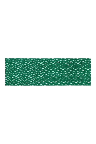 Camino de mesa y servilletas de tela Green Winter - Verde - 145 x 45 x 0,1 / 45 x 45 x 0,1 cm