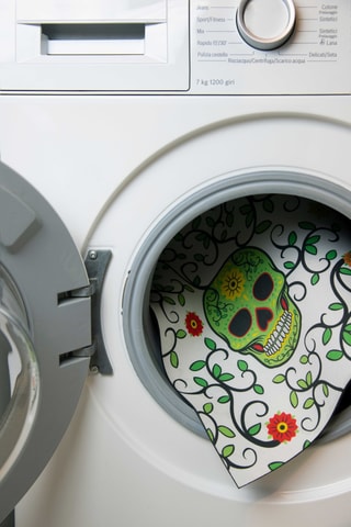 Alfombra Calavera - Multicolor - 80 x 52 cm