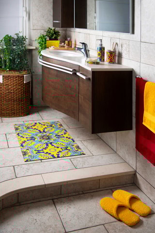 Alfombra Trinacria - Multicolor - 80 x 52 cm