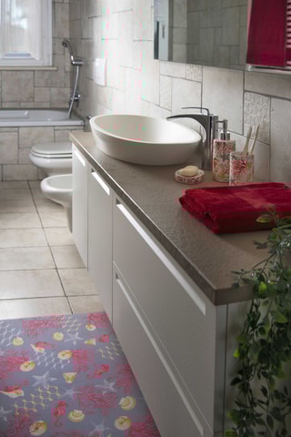 Alfombra Coral - Multicolor - 80 x 52 cm