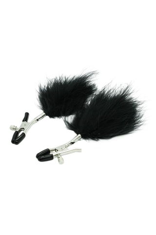 Pinzas para los pezones - Negro