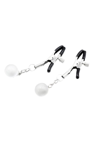 Pinzas para los pezones - Plateado