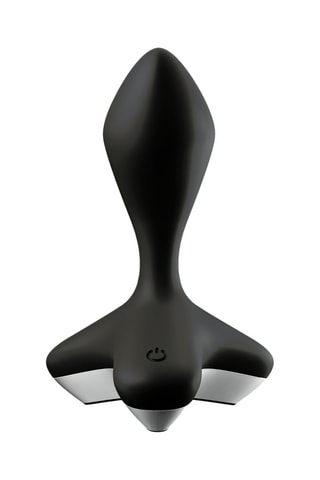 Plug anal vibrador Satisfyer Game Changer waterproof - Negro - 5 cm