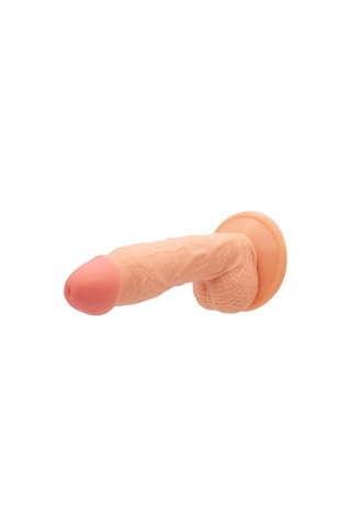 Dildo con ventosa - Beige - 18 cm
