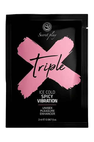 Dosis de gel intensificador Triple X - 2 ml