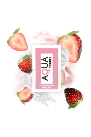 Dosette lubrifiant à base d'eau - Saveur fraise à la crème - 6 ml