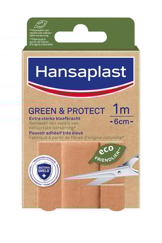 10 bandas de apósito Green & Protect - 10 x 6 cm