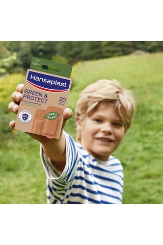 20 bandas de apósito Green & Protect - 2 tamaños