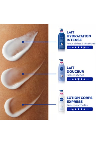 Leche corporal hidratante Express - Para piel de normal a seca - 250 ml