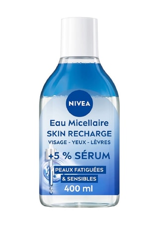 Agua micelar desmaquillante con sérum Panthenol - Piel apagada y sensible - 400 ml