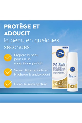 Sérum diario UV 2 en 1 SPF 50+ - 30 ml