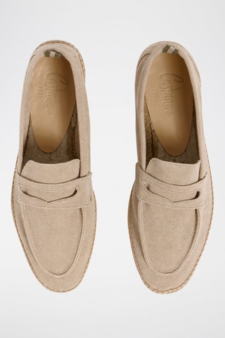 Espadrillas in cotone bio Nacho - Beige