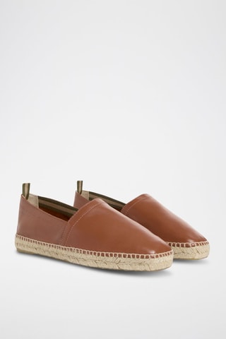 Espadrillas in pelle Pablo - Marrone