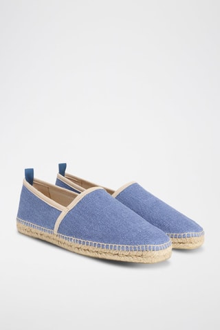 Espadrillas in lino Paul - Indaco 