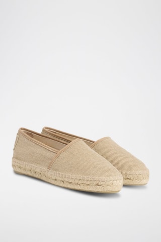 Espadrillas in lino Kenda - Beige