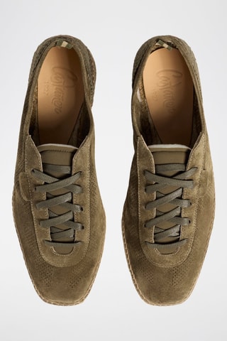 Espadrillas in pelle Tomas - Kaki