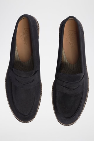 Espadrillas in pelle Nacho - Blu 