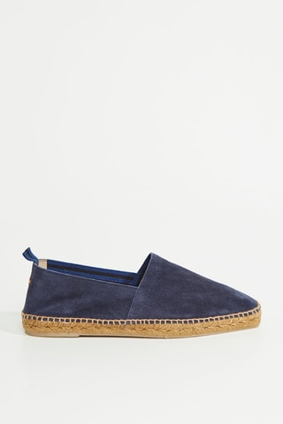 Espadrillas in pelle scamosciata Pablo - Navy