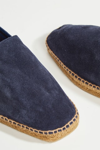 Espadrillas in pelle scamosciata Pablo - Navy