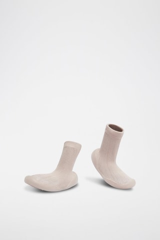 Sneakers a calza - Rosa cipria