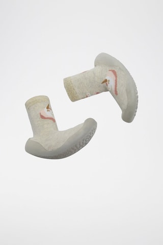 Sneakers a calza - Dorato