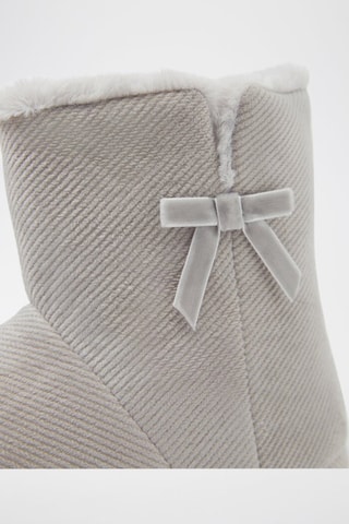 Pantofole imbottite - Grigio chiaro