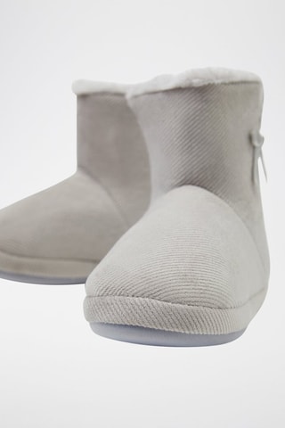 Pantofole imbottite - Grigio chiaro