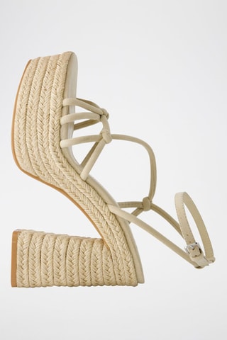 Sandali con tacco - Beige