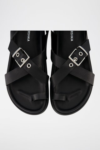 Sandali platform - Nero